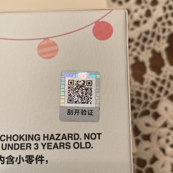 LABUBU, DOLL authentic POP MART,  Have A Seat - QUQU has QR code on box , Blue - Picture 8 of 12